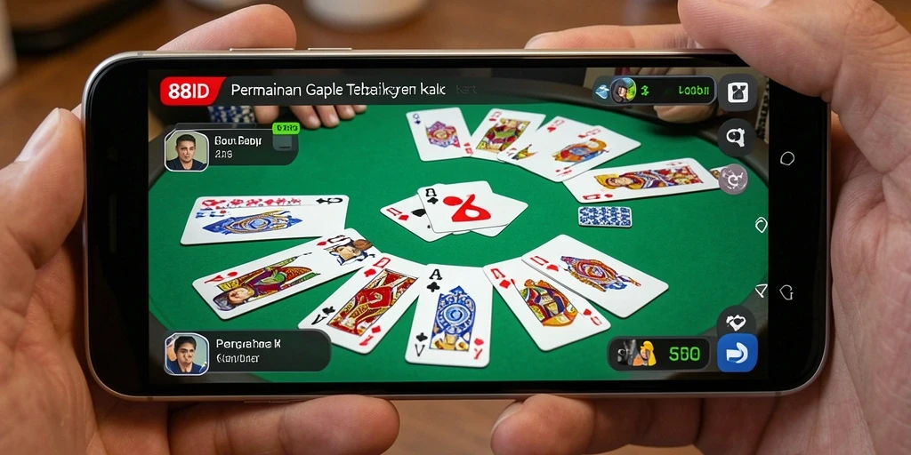 Gameplay seru dan menarik dalam permainan Gaple di 88ID.