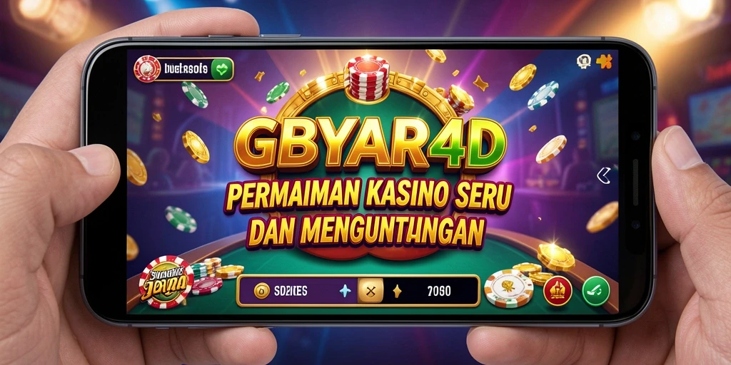 Tampilan gameplay seru di GEBYAR4D dengan fitur kasino menarik.