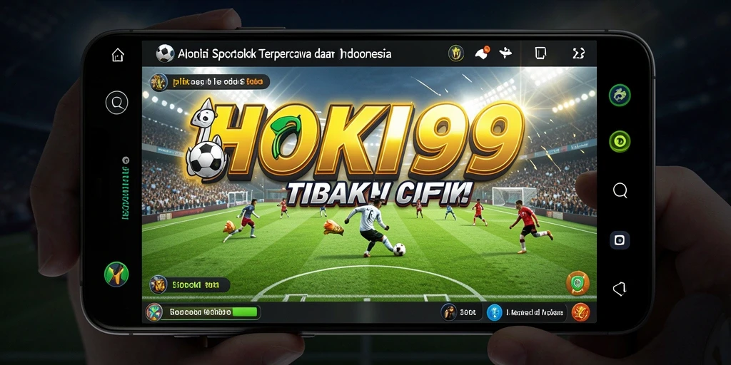 Tampilan lengkap dari HOKI99 yang menunjukkan berbagai pilihan taruhan olahraga.