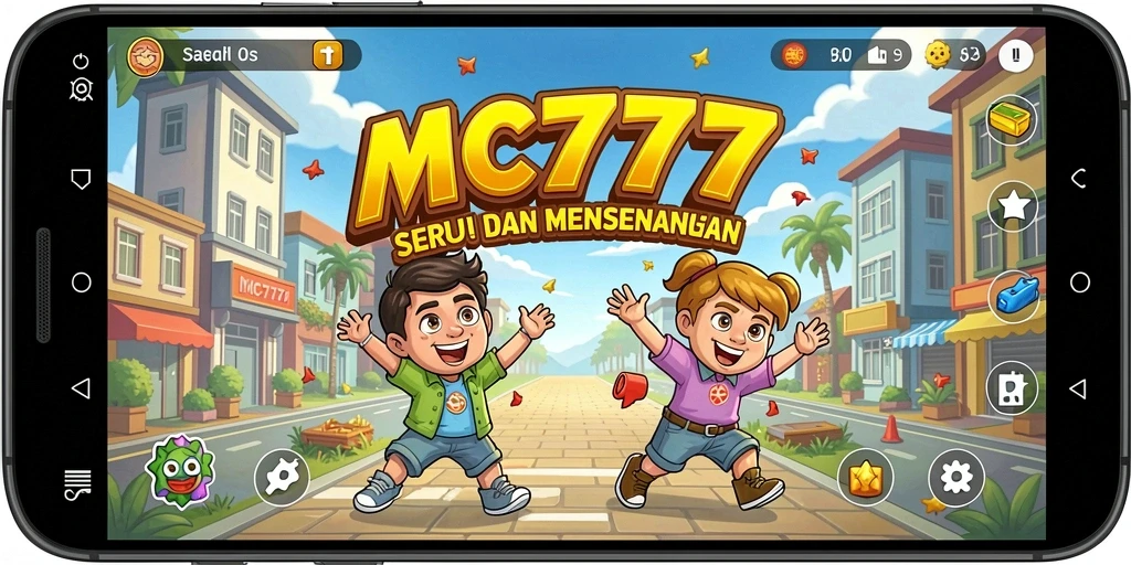 Tampilan gameplay seru dalam game Arcade MC777 yang penuh tantangan.
