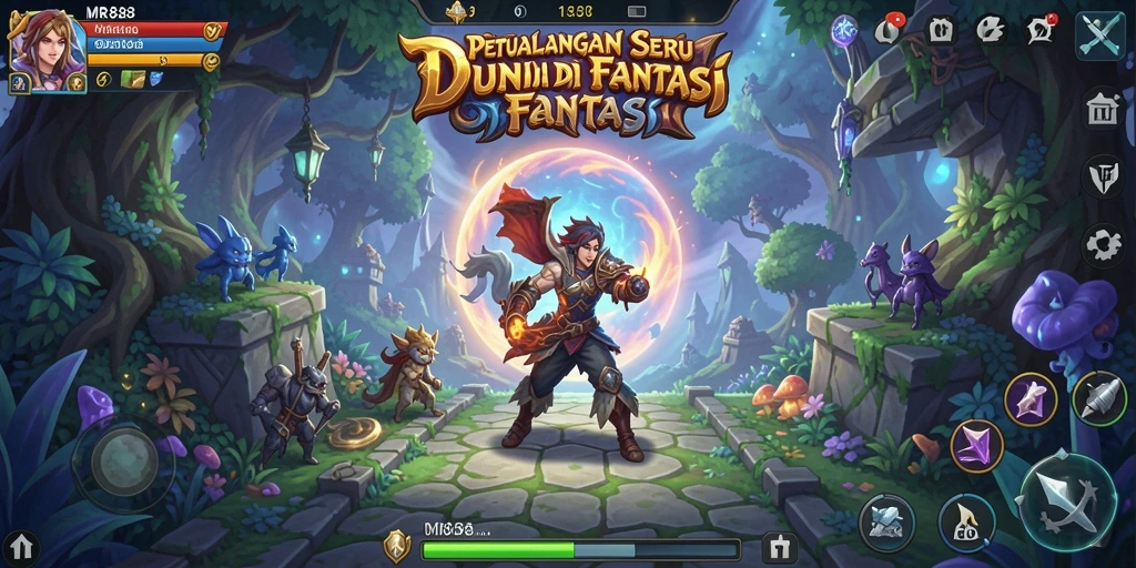 Tampilannya menunjukkan gameplay seru MR888 dengan banyak petualangan.