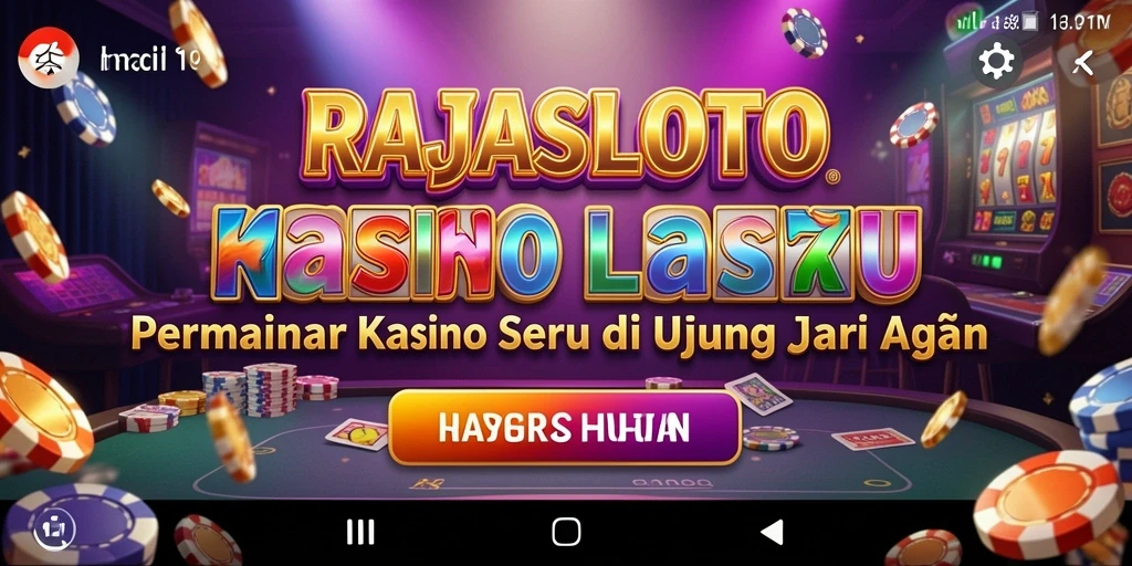 Screenshot RAJASLOTO menampilkan gameplay kasino yang menarik dan mendebarkan.