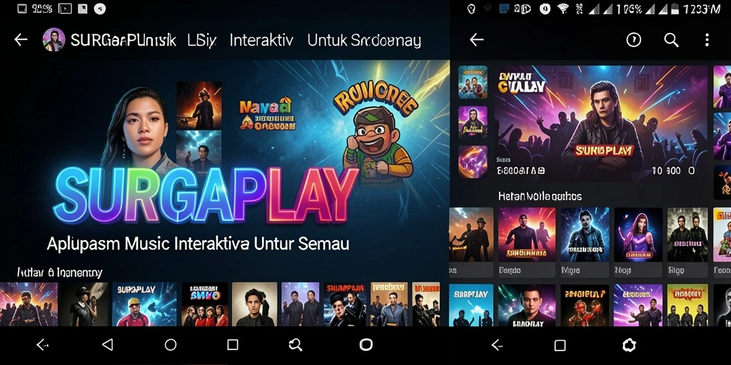 Tampilan gameplay interaktif SURGAPLAY yang mengasyikkan.