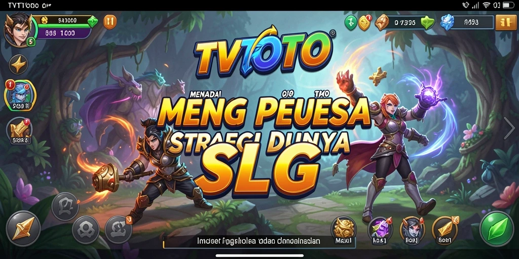 Screenshot gameplay TVTOTO menampilkan pertempuran strategis yang intens.