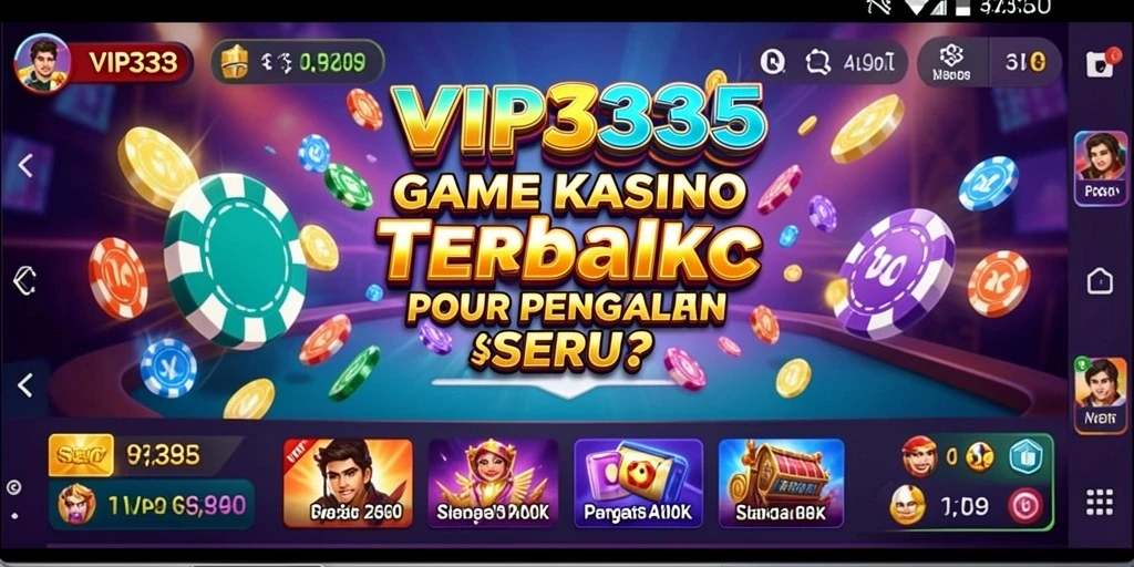 Tampilan gameplay Kasino yang mendebarkan dan mengasyikkan.