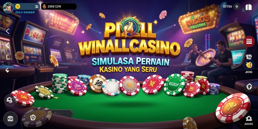 Screenshot gameplay WINALLCASINO yang menampilkan keseruan permainan kasino.